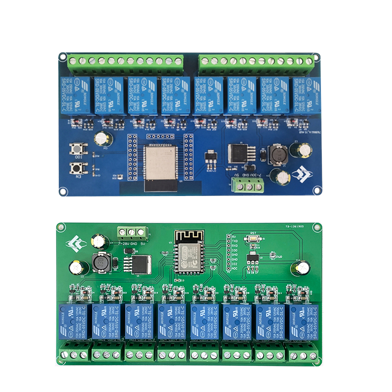 Relay 8 Channel Board - ESP8266 / ESP32 WIFI 8 채널