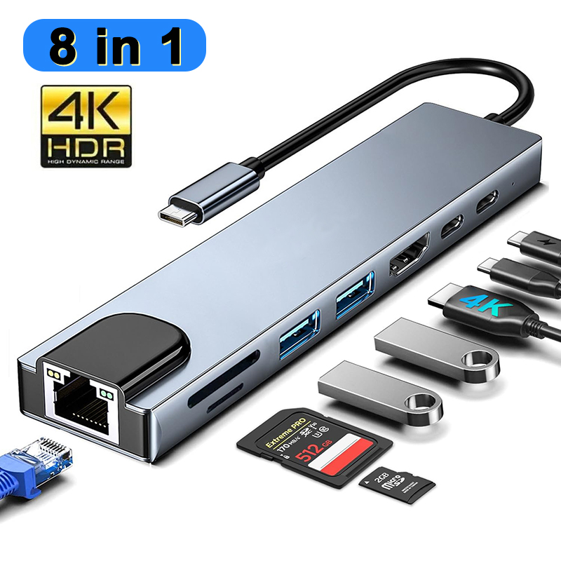 Home Assistant Sd - MacBook Pro USB 어댑터용 8 In