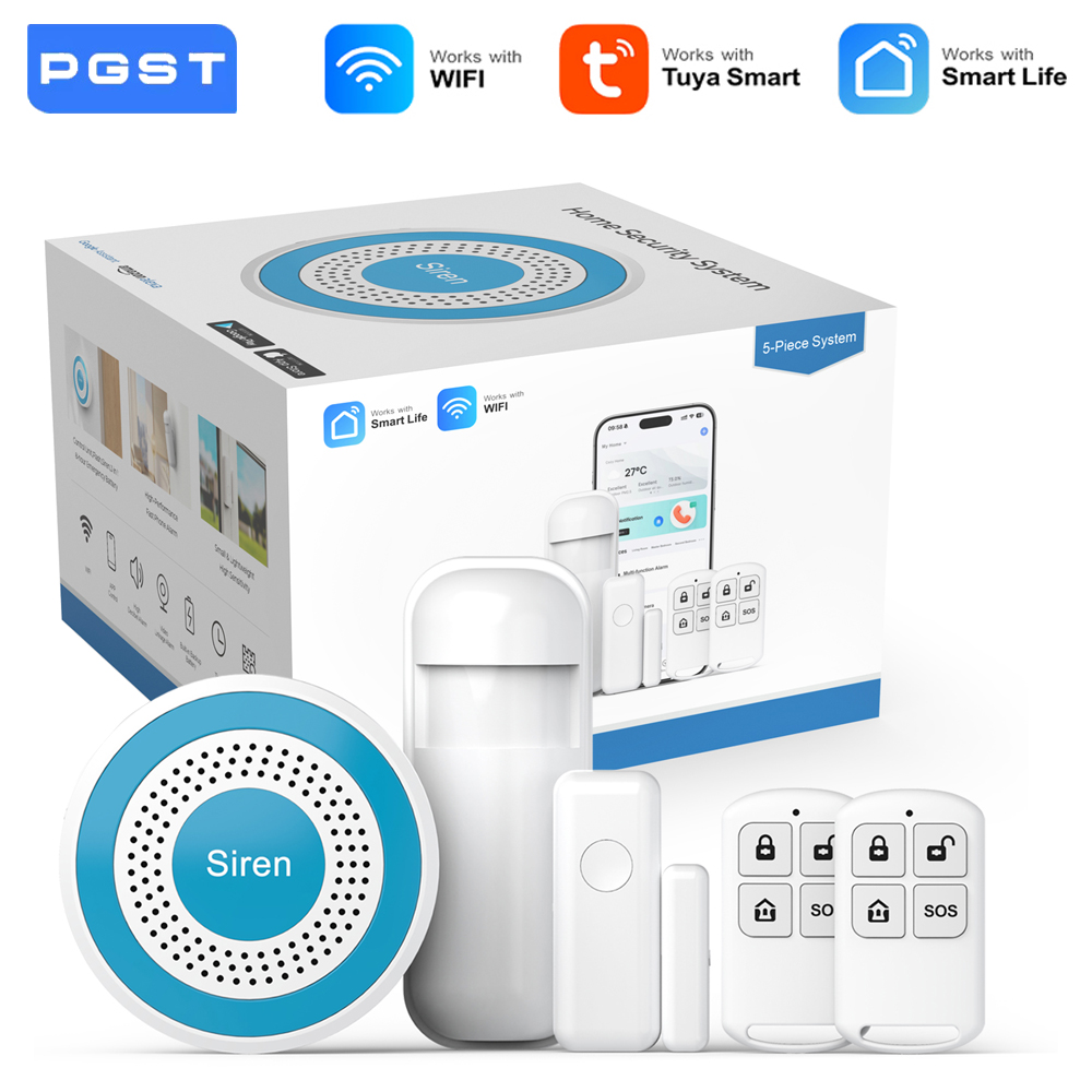 Home Automation Tutorial - PGST WiFi 스마트 라이프 알람 보안