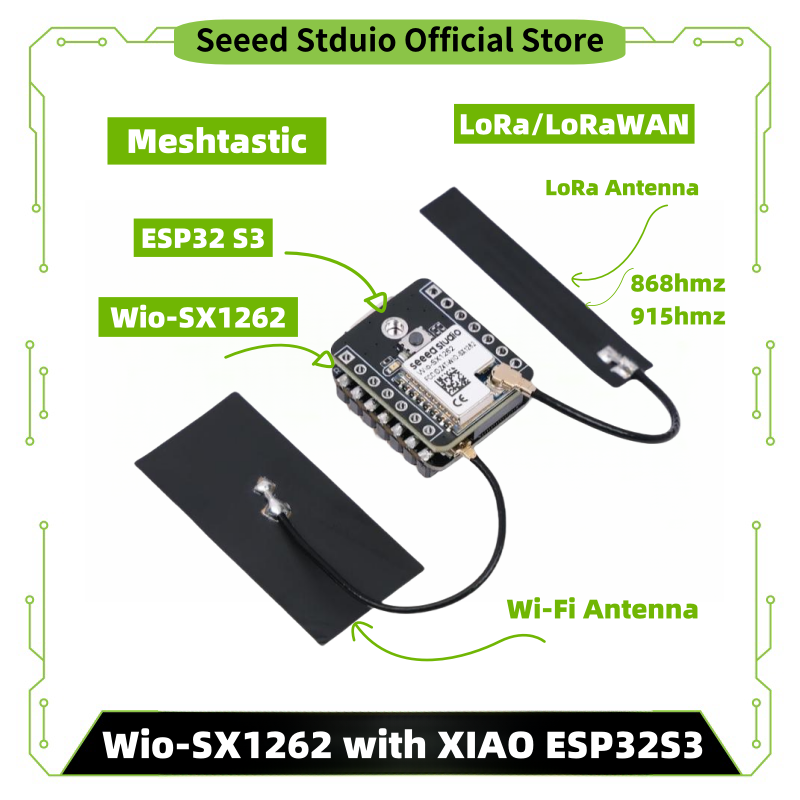 Home Automation Arduino - ESP32 S3 LoRa Meshtastic LoRa 모듈