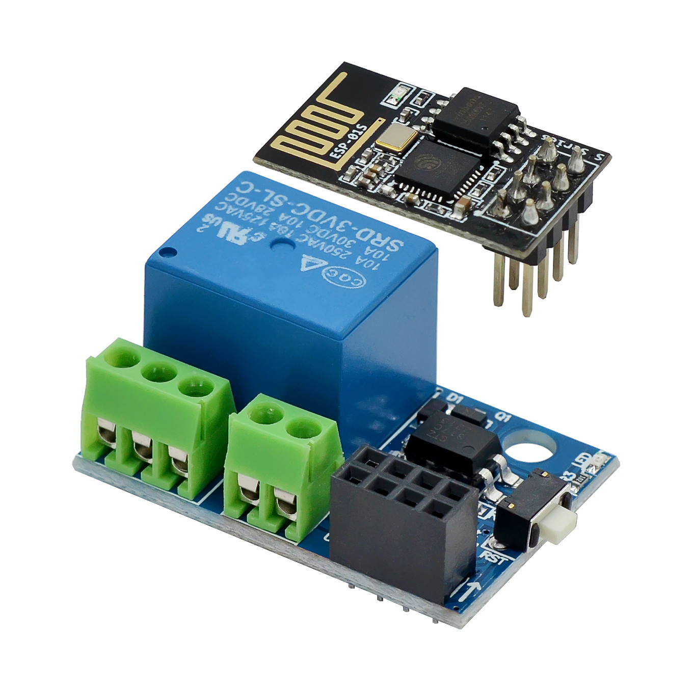 Home Automation Diy Kit - ESP-01S WiFi 릴레이 모듈 5V 10A