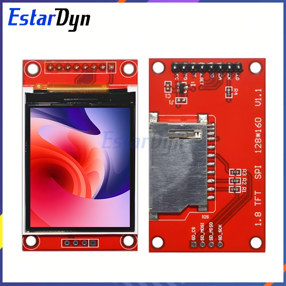Home Automation Raspberry Pi - 1.8인치 ST7735S TFT LCD 디스플레이 128x160