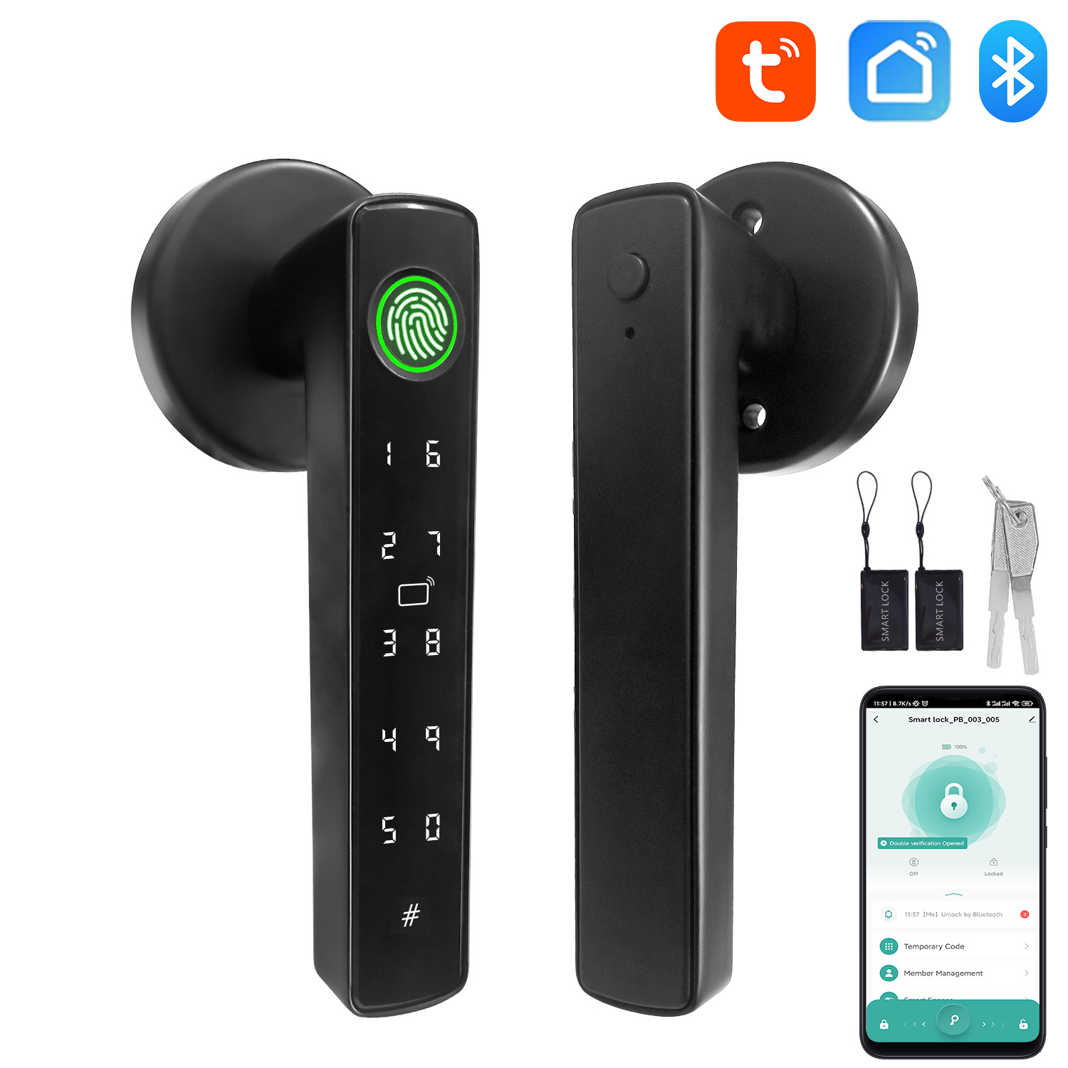 Home Automation Tutorial - Tuya 스마트 블루투스 도어 잠금 장치