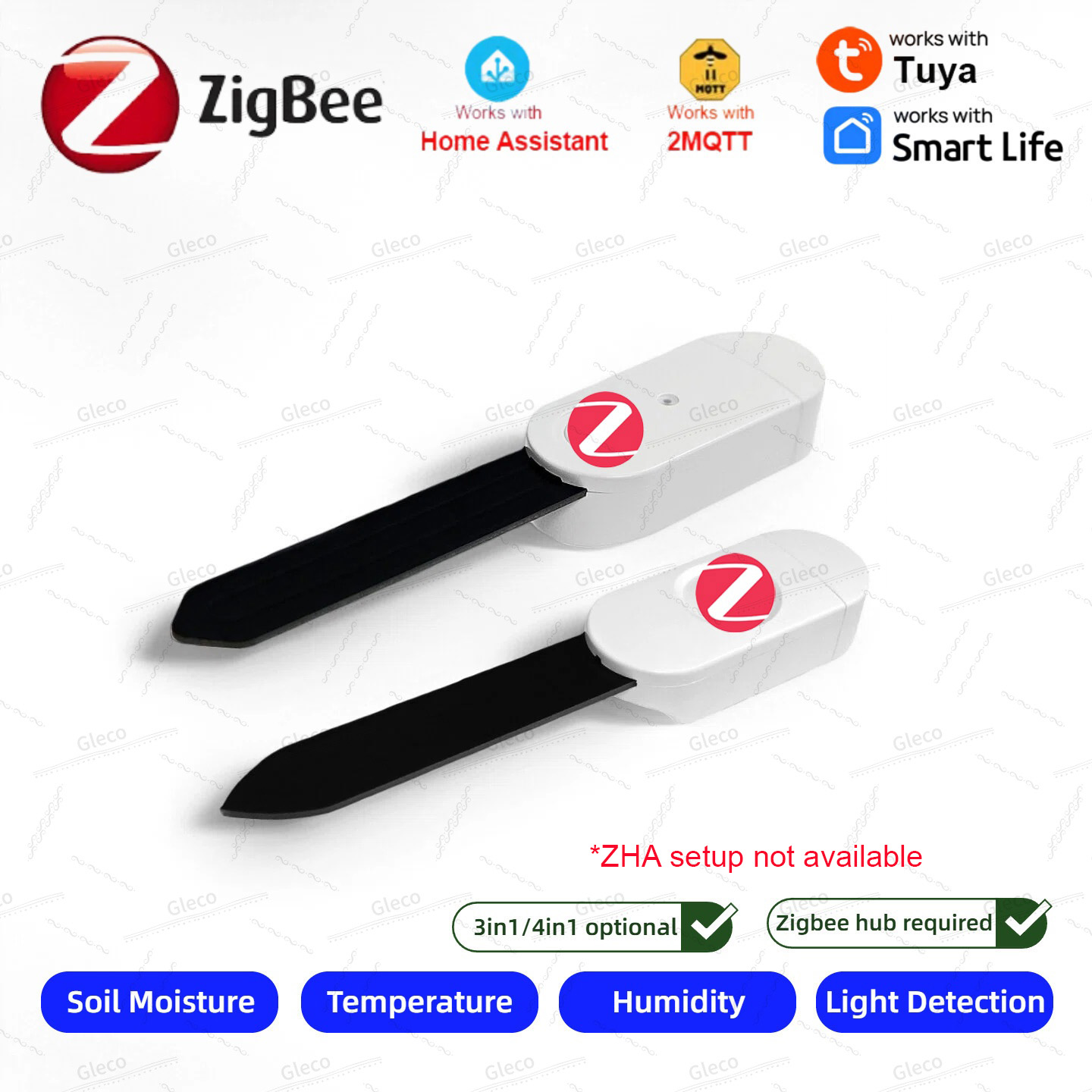 Home Automation Technology - Zigbee 토양 수분 센서 미터 온도