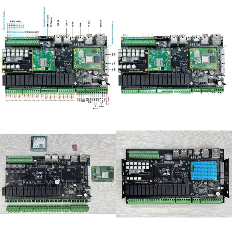 Home Automation Raspberry Pi - Kincony Server16 라즈베리 파이 IoT 게이트웨이