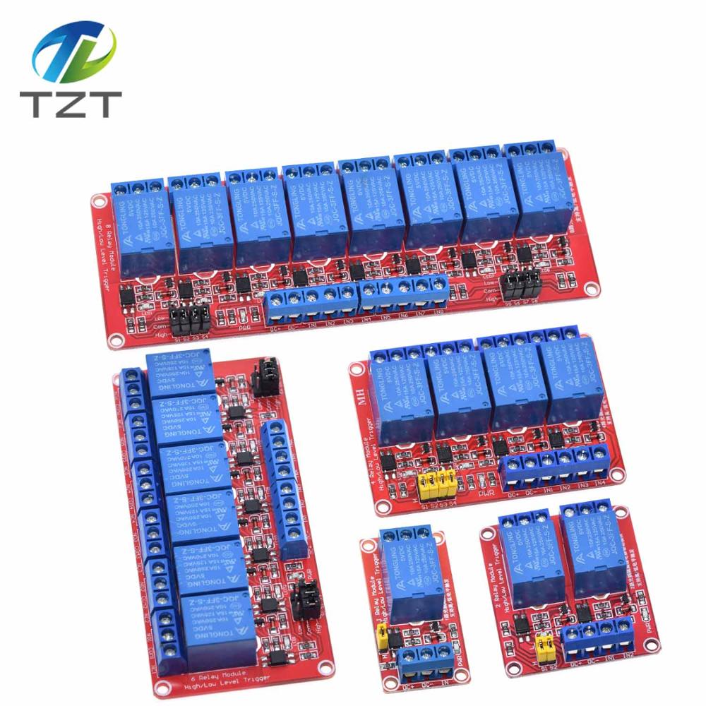 DIYTZT 1pcs 1 2 4 8 채널 5V 릴레이  - Relay 8 Channel Board 리뷰 및 가격