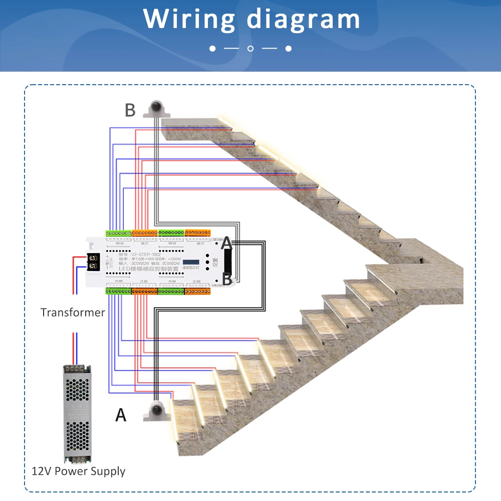 12V LED 계단 PIR 모션 센서 컨트롤러 24V  - Motion Sensor Pir Wired 리뷰 및 가격