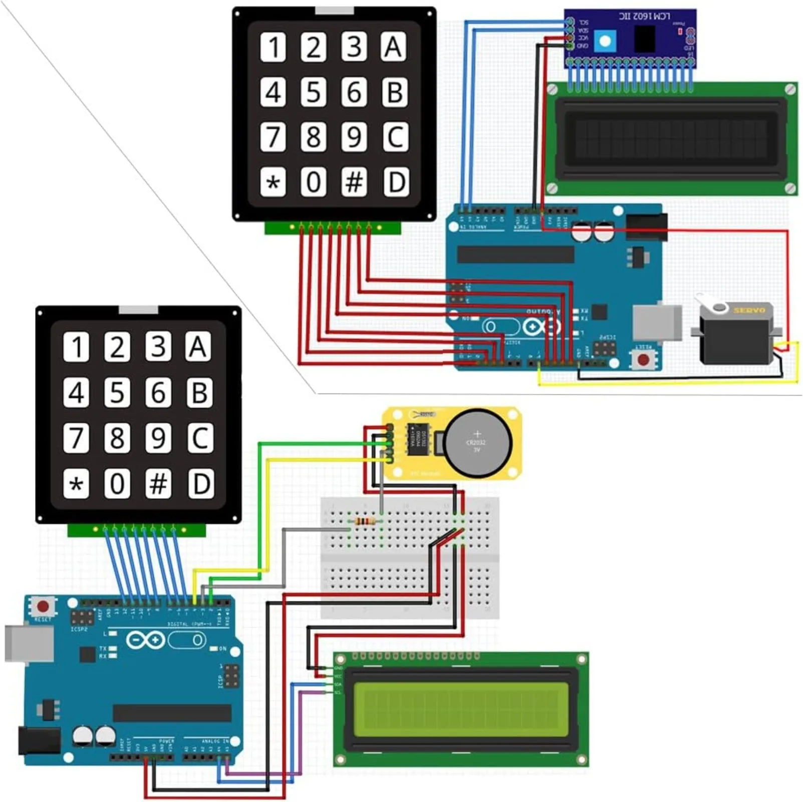 4x4 매트릭스 멤브레인 키패드 16키 키보드 모듈(아 - Home Automation Arduino 리뷰 및 가격