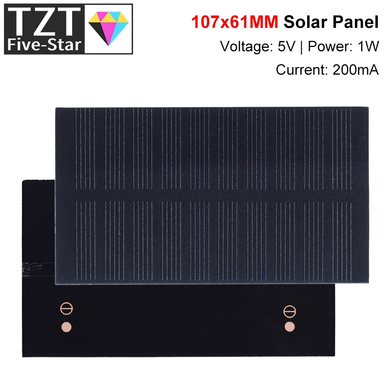 스마트 전자 태양 전지 패널 1W 5V 전자 DIY 작 - Home Automation Diy Kit 리뷰 및 가격