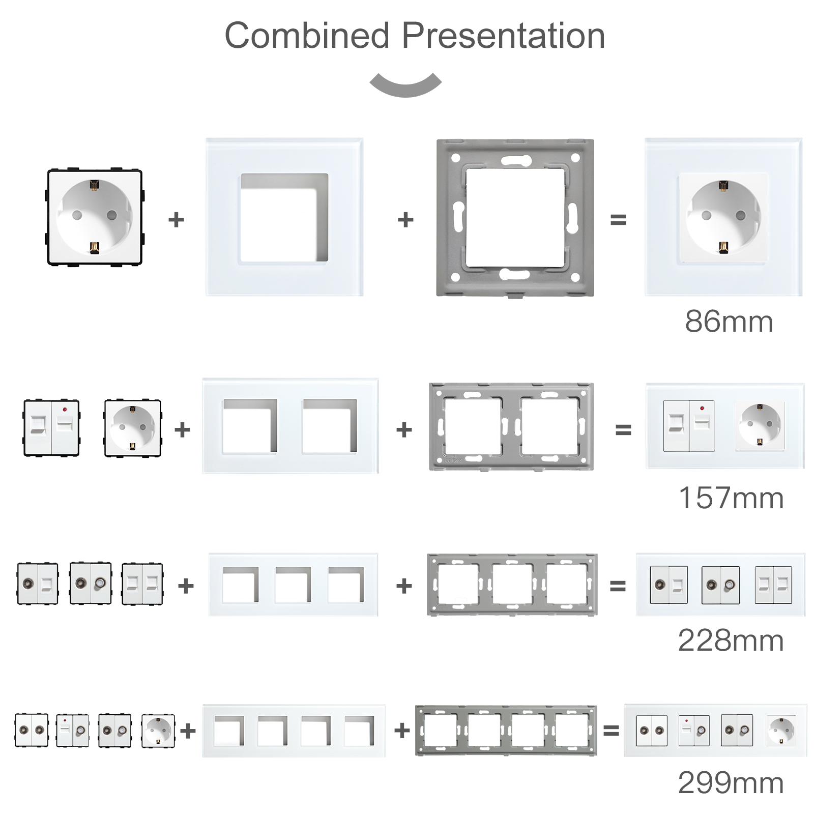 BSEED EU 표준 USB 콘센트 RJ45 인터넷 티 - Home Automation Panel Diy 리뷰 및 가격