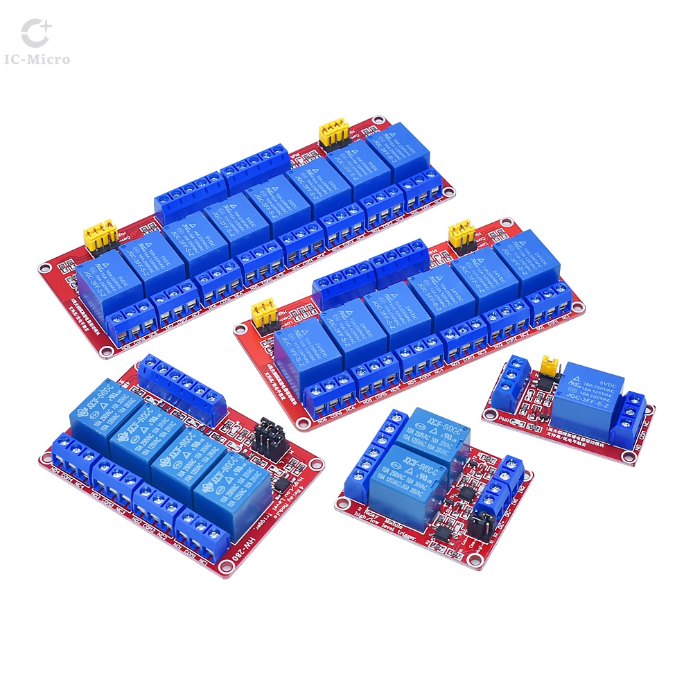 1 2 6 4 8 채널 5V 12V 24V 릴레이 모듈 - Relay 8 Channel Board 리뷰 및 가격