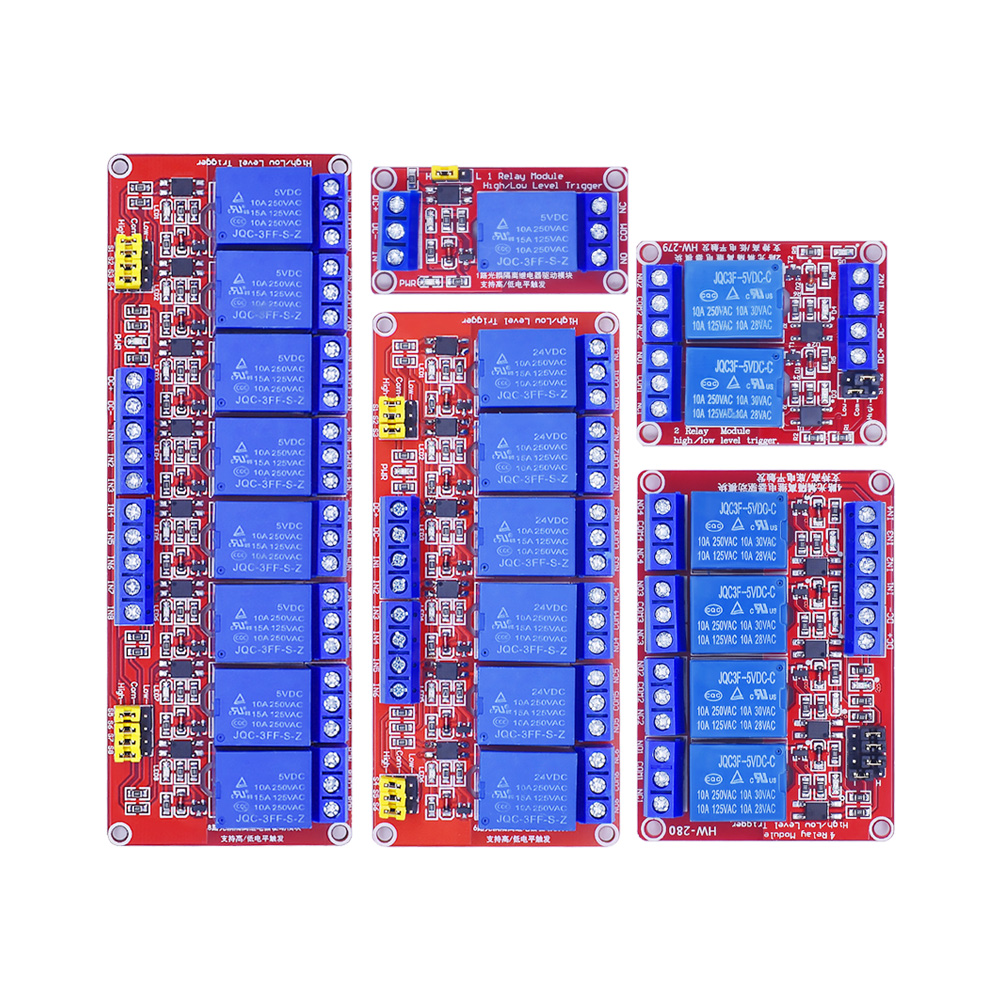 1 2 6 4 8 채널 5V 12V 24V 릴레이 모듈 - Relay 8 Channel Board 리뷰 및 가격