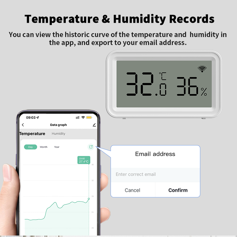 Tuya Zigbee WiFi 온도계 습도계 온도 습도 - Temperature Humidity Sensor 리뷰 및 가격