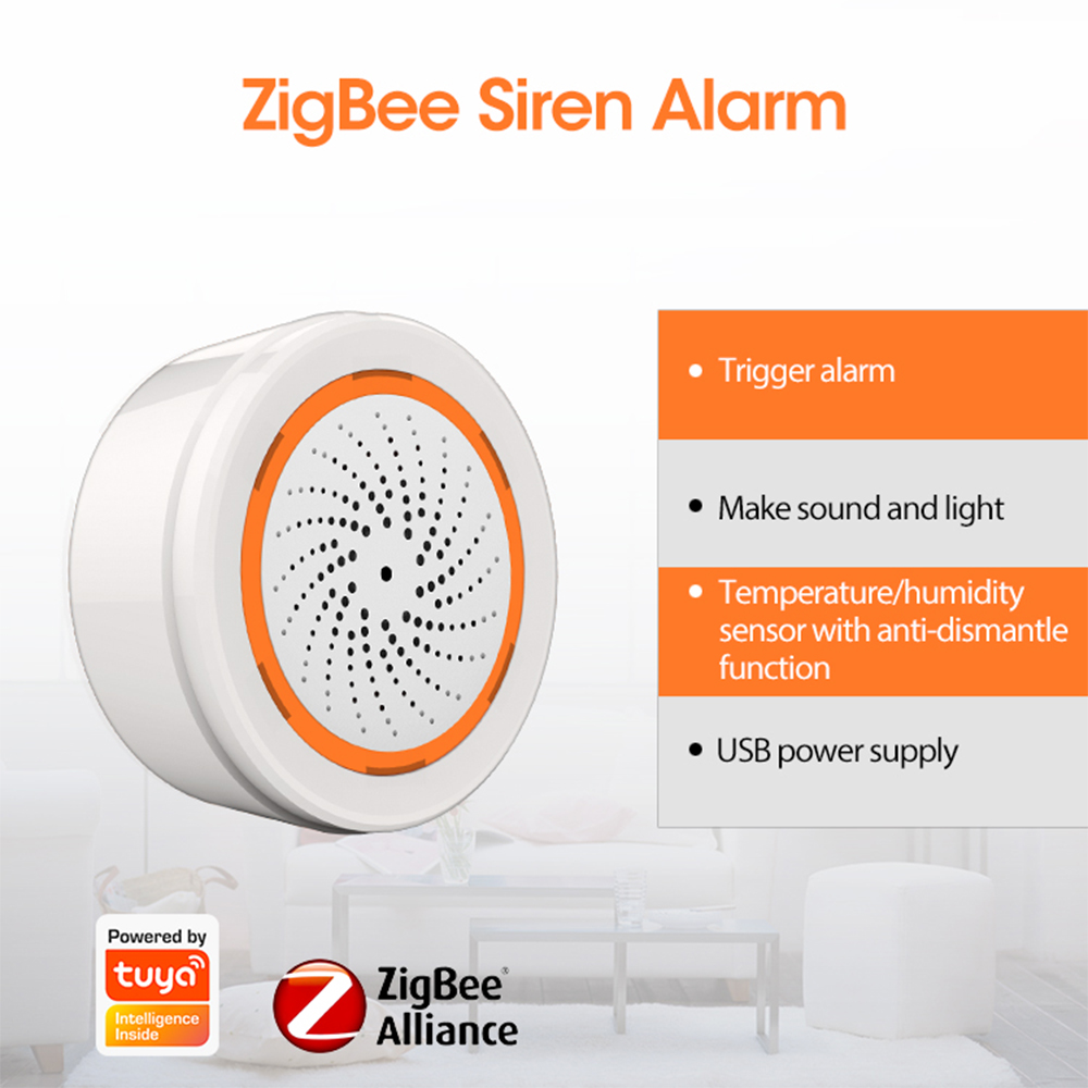 NEO-Tuya Zigbee 사이렌 게이트웨이 내장 사 - Home Automation Technology 리뷰 및 가격