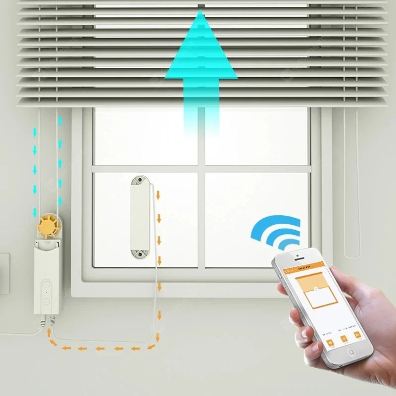 스마트 전동 체인 롤러 블라인드 드라이브 모터 DIY  - Home Automation Panel Diy 리뷰 및 가격