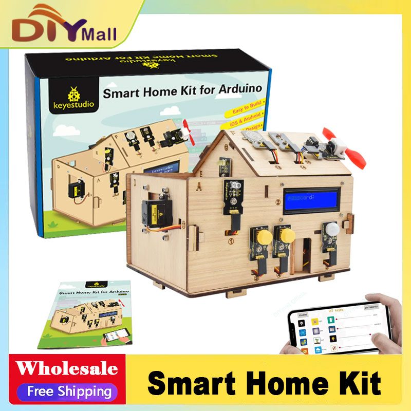 키이스튜디오 스마트 IoT 홈 키트 플러스 보드 포함  - Home Automation Arduino 리뷰 및 가격
