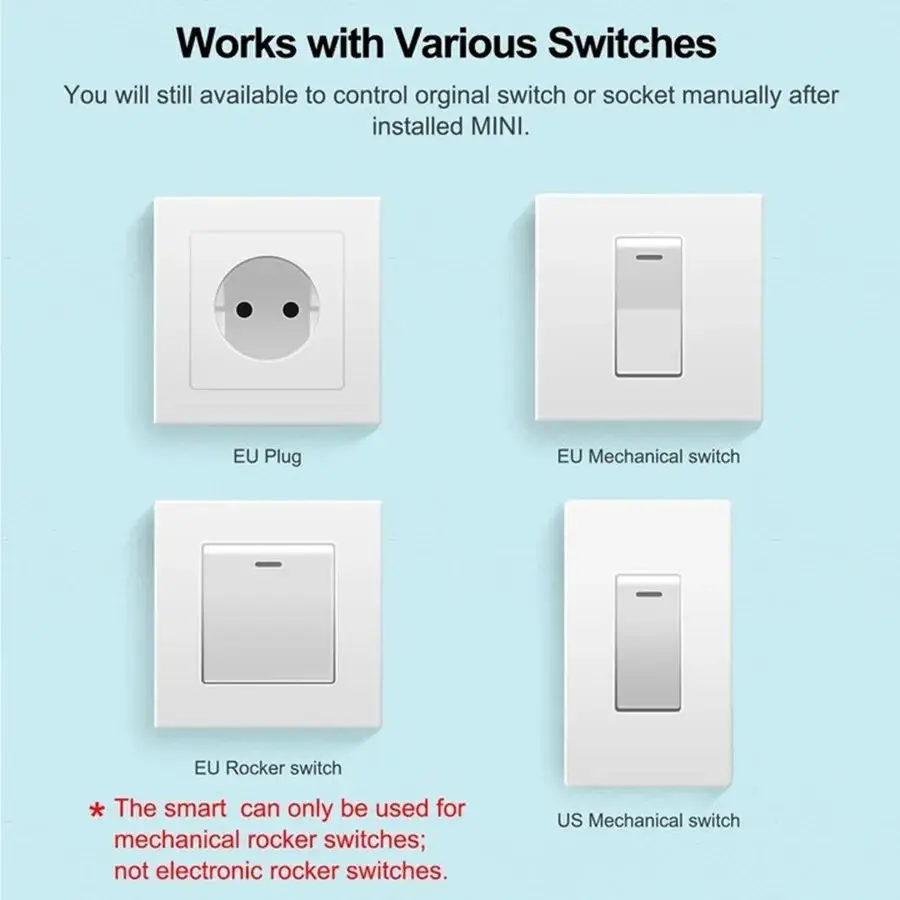 RF433MHz 16A 미니 스마트 릴레이 수신기 스위 - Diy Home Automation System 리뷰 및 가격