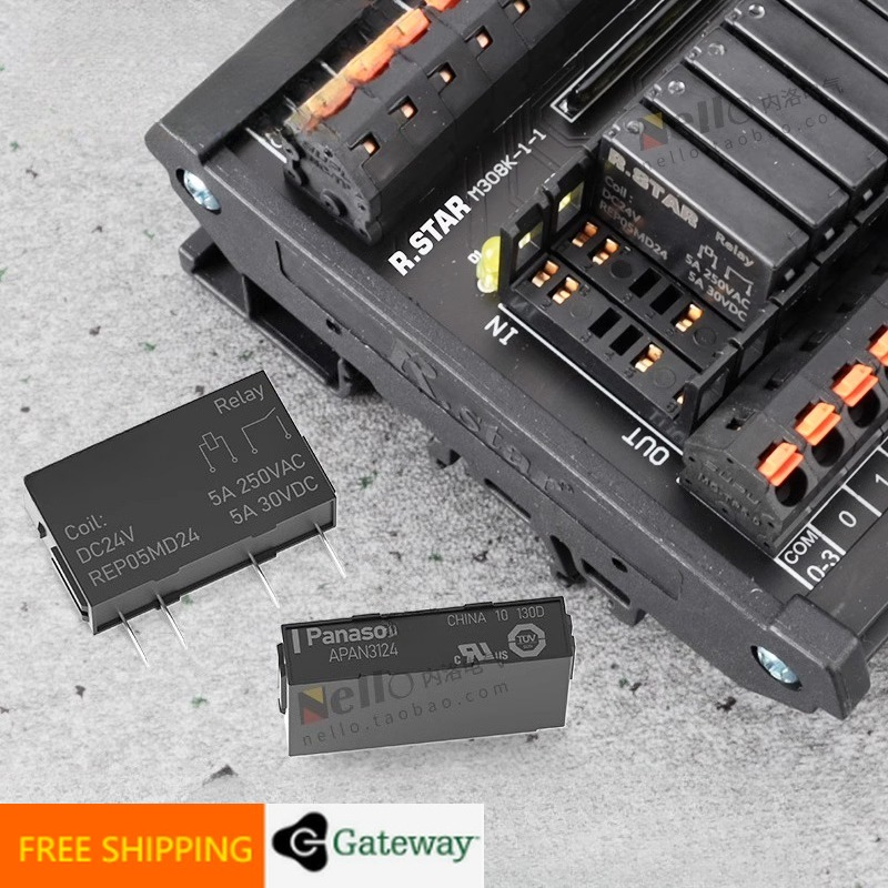 릴레이 모듈, PLC 증폭기 보드, Panasonic  - Relay 8 Channel Board 리뷰 및 가격