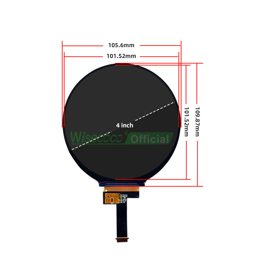 Wisecoco 4 인치 라운드 LCD 디스플레이 원형 - Home Automation Raspberry Pi 리뷰 및 가격