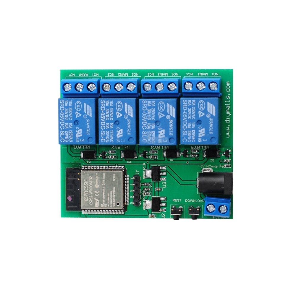 ESP32S 4채널 WiFi/블루투스 릴레이 모듈 (스 - Iot Diy Home Automation 리뷰 및 가격