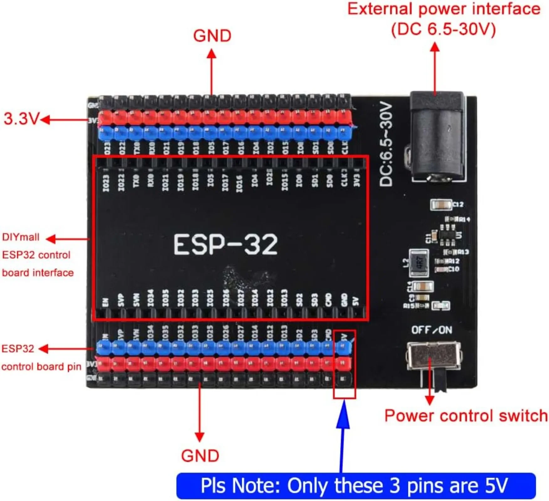 DEVIT V1 ESP32-32 개발 보드, 36핀 E - Home Automation Arduino 리뷰 및 가격