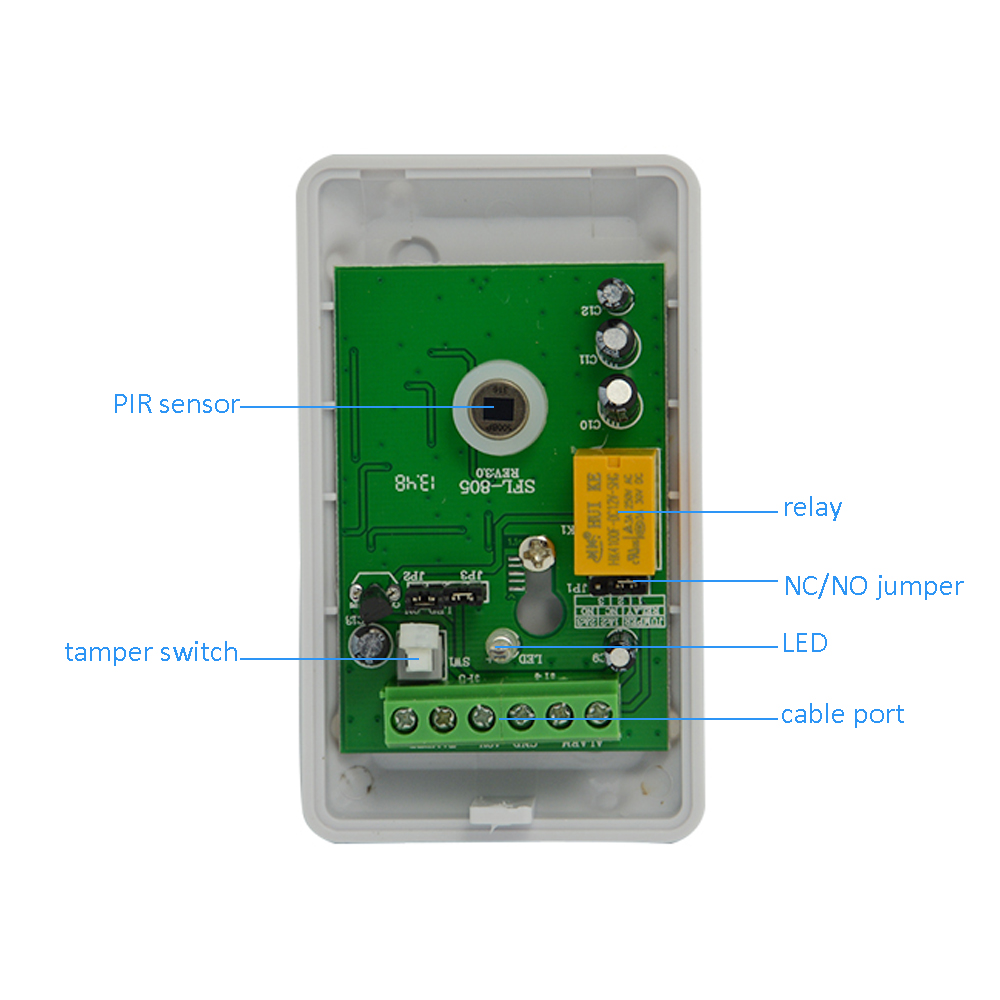 1Pcs 실내 유선 PIR 모션 센서 도난 방지 도난  - Motion Sensor Pir Wired 리뷰 및 가격