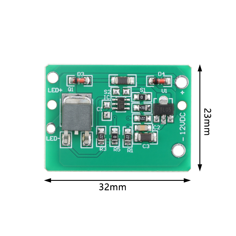 10PCS-1 12V 정전식 터치 스위치 센서 모듈 푸 - Shelly Relay Module 리뷰 및 가격