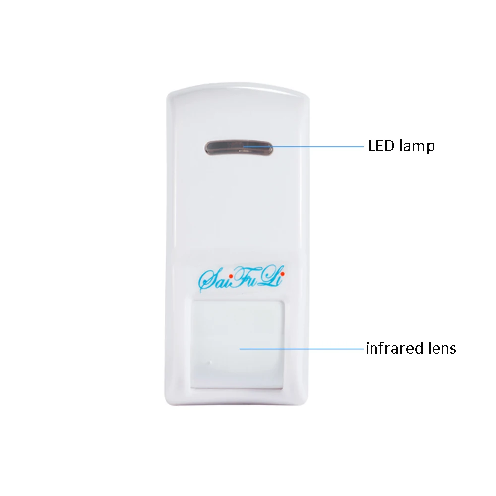 홈 보안 경보 시스템용 와이어 커튼 적외선 감지기, N - Motion Sensor Pir Wired 리뷰 및 가격