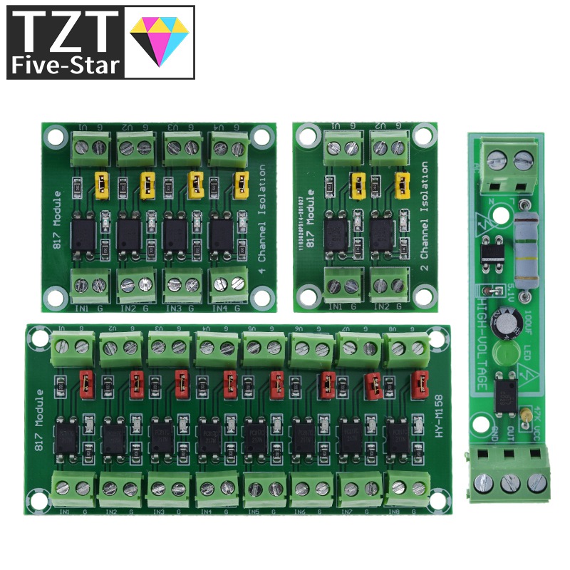 PC817 1 2 4 8 채널 광 커플러 절연 보드 전 - Relay 8 Channel Board 리뷰 및 가격