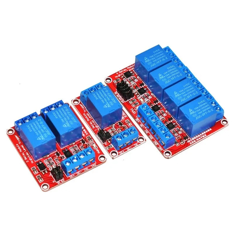 DC 5V 12V 24V 1 2 4 6 8 채널 릴레이 - Relay 8 Channel Board 리뷰 및 가격