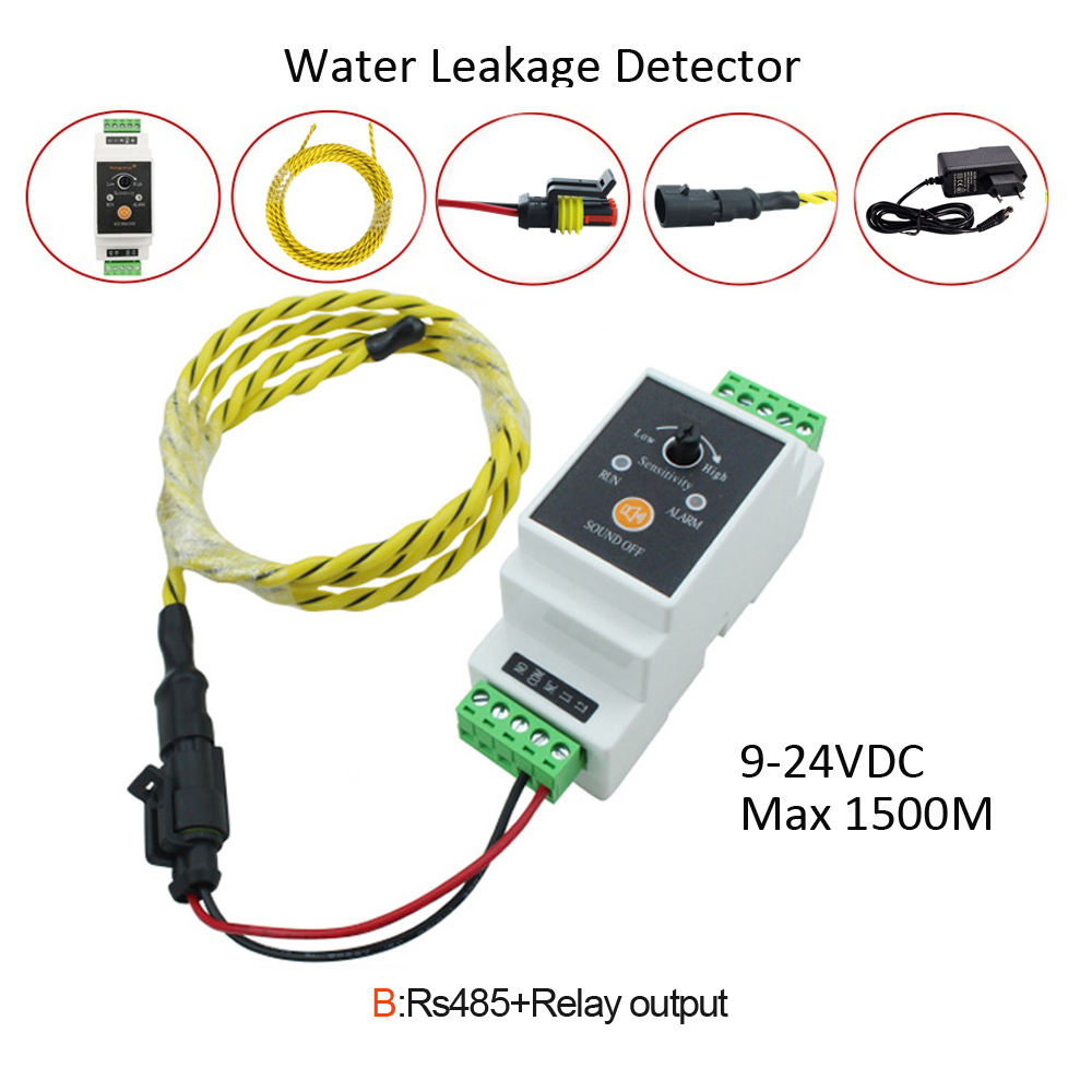 5/10/15/20/30M 케이블이있는 1 세트 와이어 - Water Leak Detector Wired 리뷰 및 가격