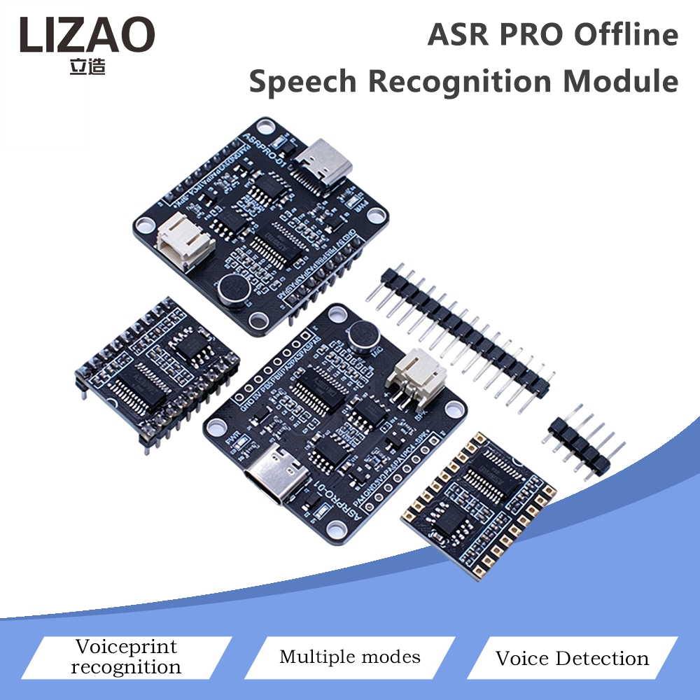 ASR PRO 오프라인 음성 인식 모듈, 소음 감소 및 - Diy Smart Home Automation Devices 리뷰 및 가격