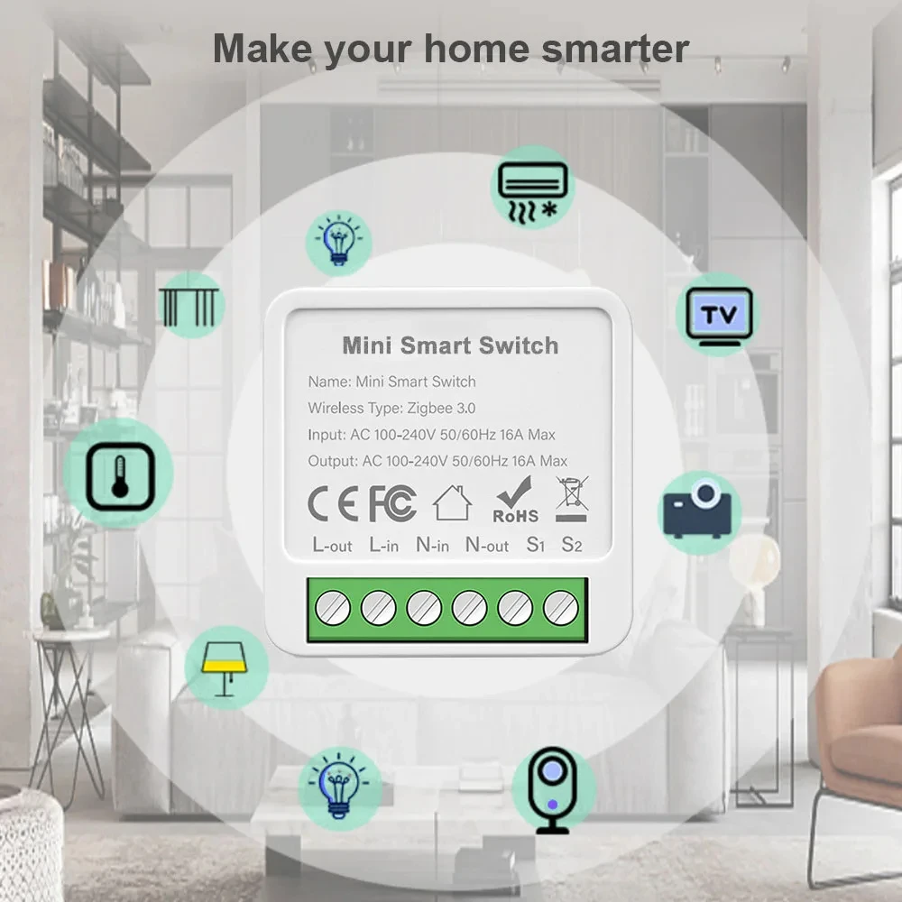 WiFi Zigbee 스마트 스위치 모듈 2방향 DIY - Diy Home Automation System 리뷰 및 가격