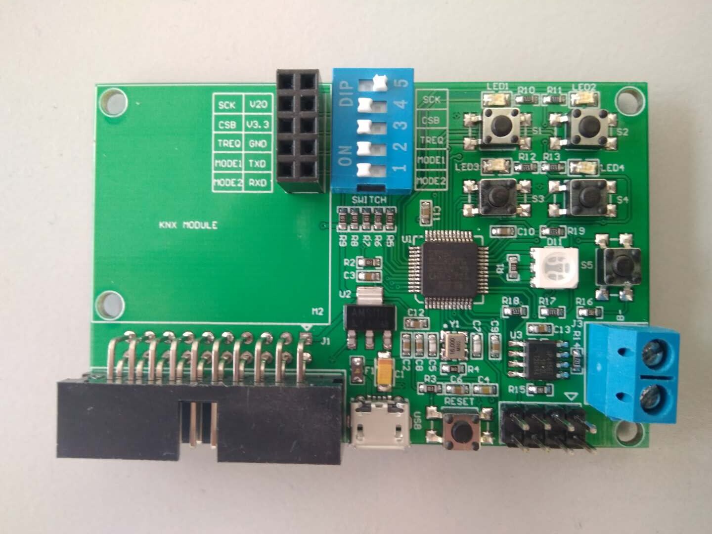 KNX 모듈 개발 키트 STM32 개발 보드 KNX-4 - Home Automation Diy Kit 리뷰 및 가격