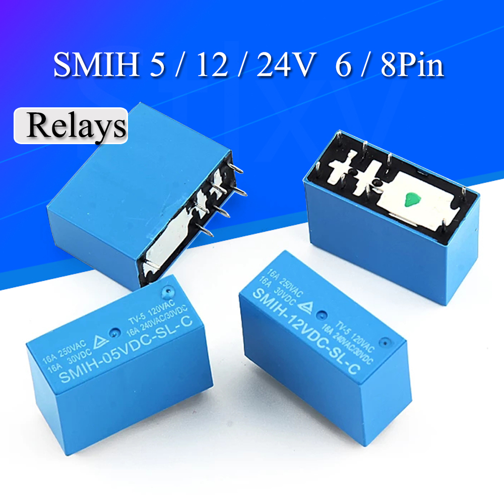 2-20PCS 5v 12v 24v SMIH-05VDC- - Shelly Relay Module 리뷰 및 가격