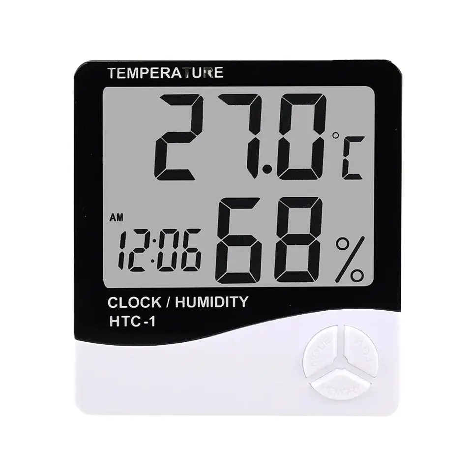 실내 LCD 디지털 온도계 및 습도계 전자 온습도계 센 - Home Automation Industry 리뷰 및 가격