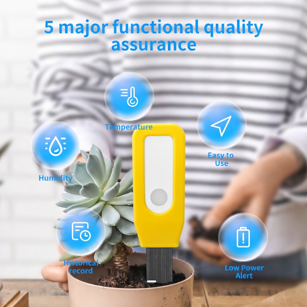 Tuya WiFi 토양 온도 및 습도 센서 실시간 모니 - Home Automation Technology 리뷰 및 가격