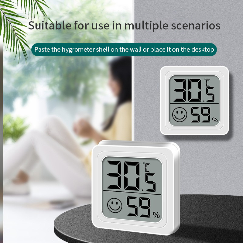 LCD 디지털 온도계 습도계 실내 방 전자 온도 습도  - Home Automation Industry 리뷰 및 가격