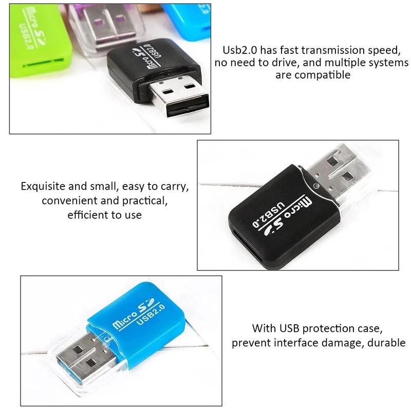 휴대용 미니 USB 2.0 TF 마이크로 SD 메모리  - Home Assistant Sd 리뷰 및 가격