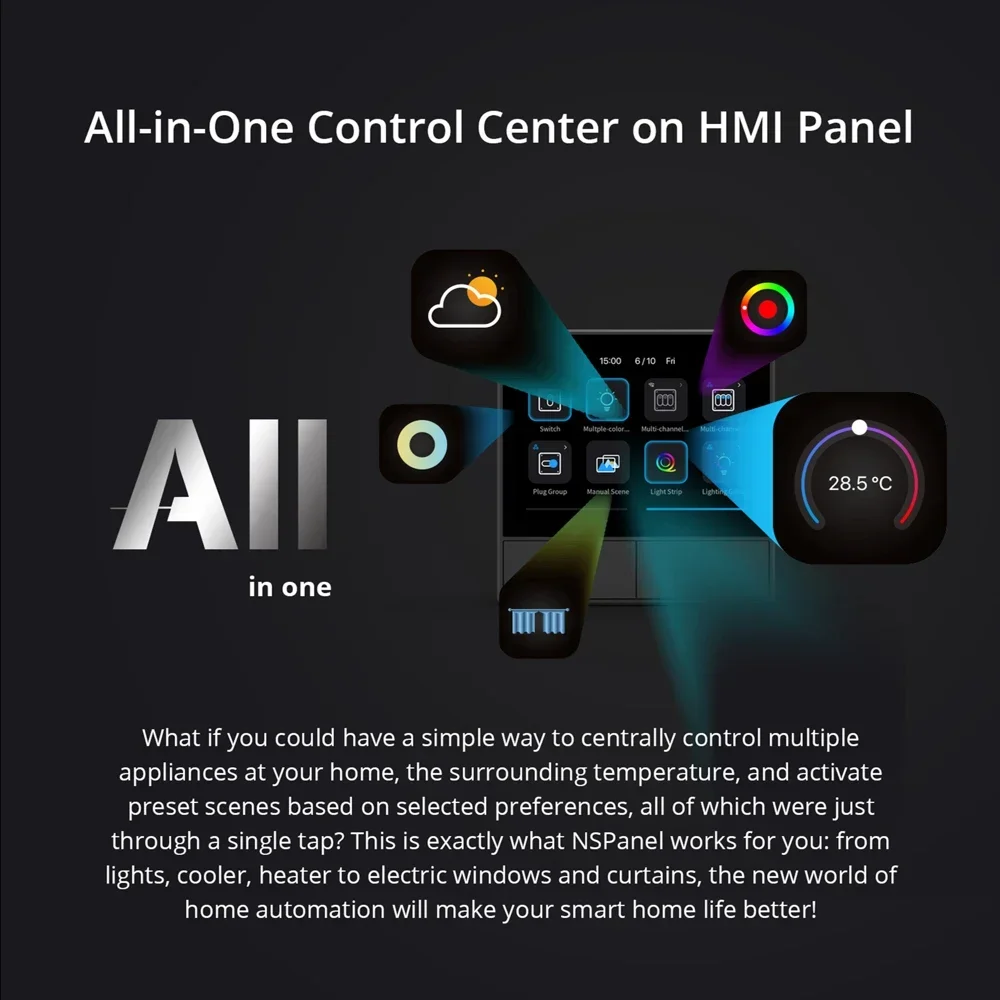스마트 씬 월 스위치 EU/US 통합 패널 홈 오토메이 - Home Automation Panel Diy 리뷰 및 가격
