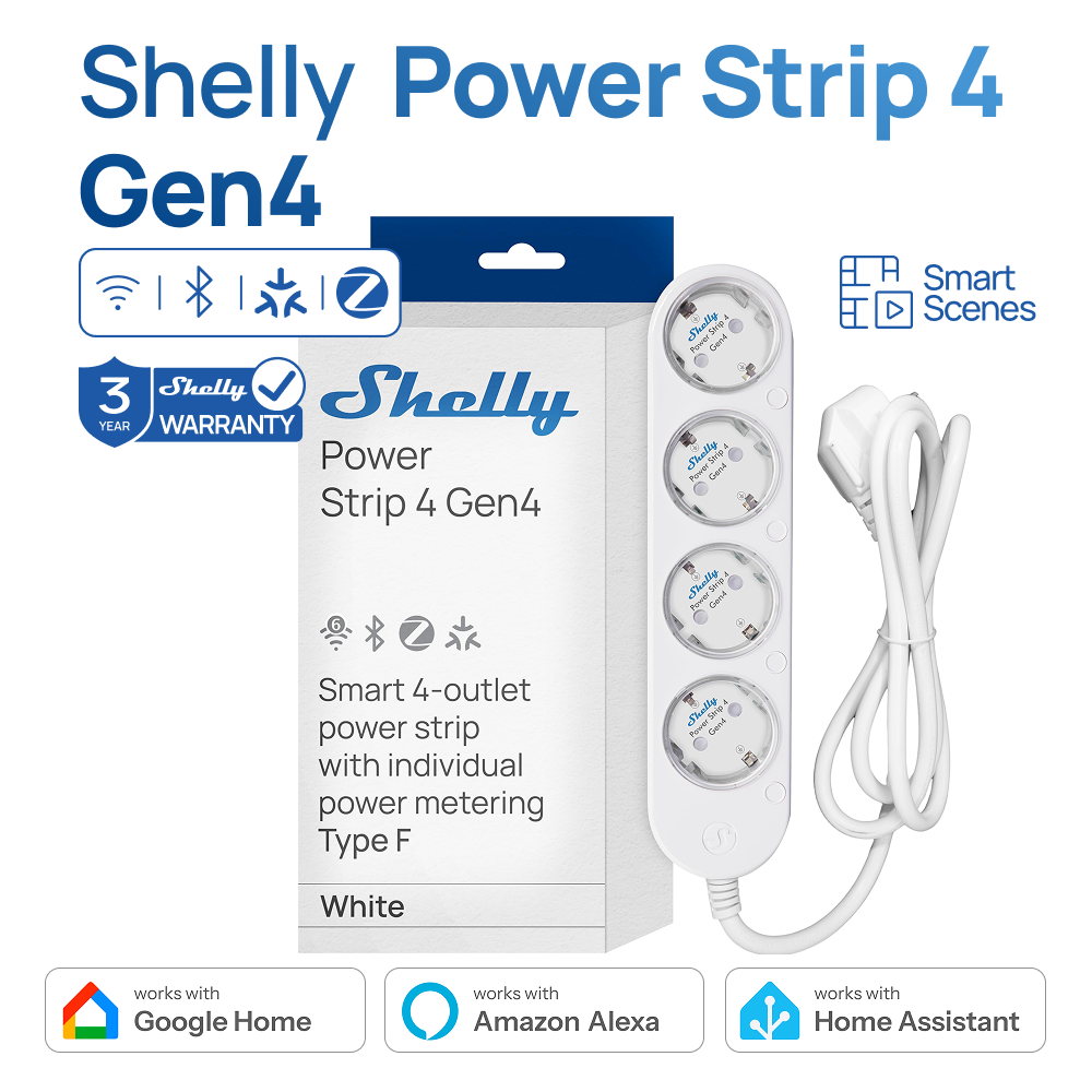 셸리 파워 스트립 4 Gen4 스마트 플러그 지그비 아 - Shelly Relay Module 리뷰 및 가격